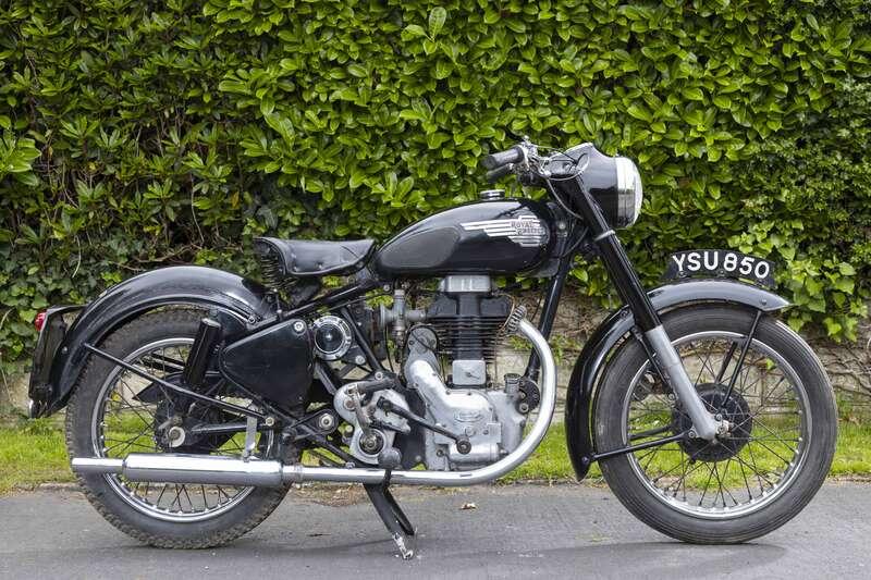1957 ROYAL ENFIELD 350 CLIPPER