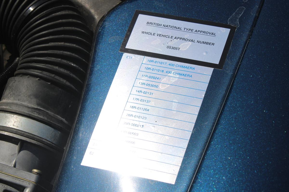 1998 TVR CHIMAERA 4.0 V8