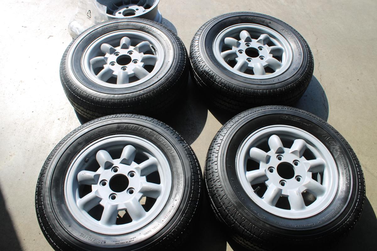 Mini Lite wheels x 5