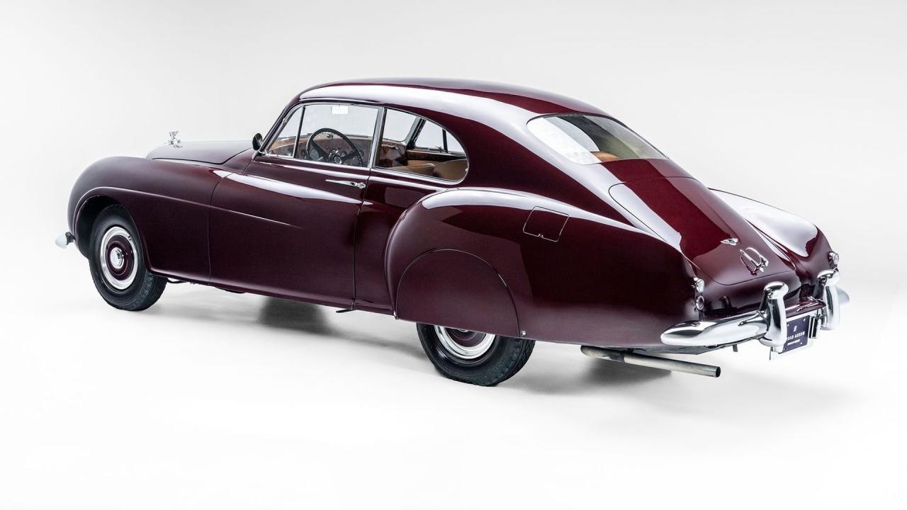 1953 Bentley R-Type H.J. Mulliner Continental Fastback