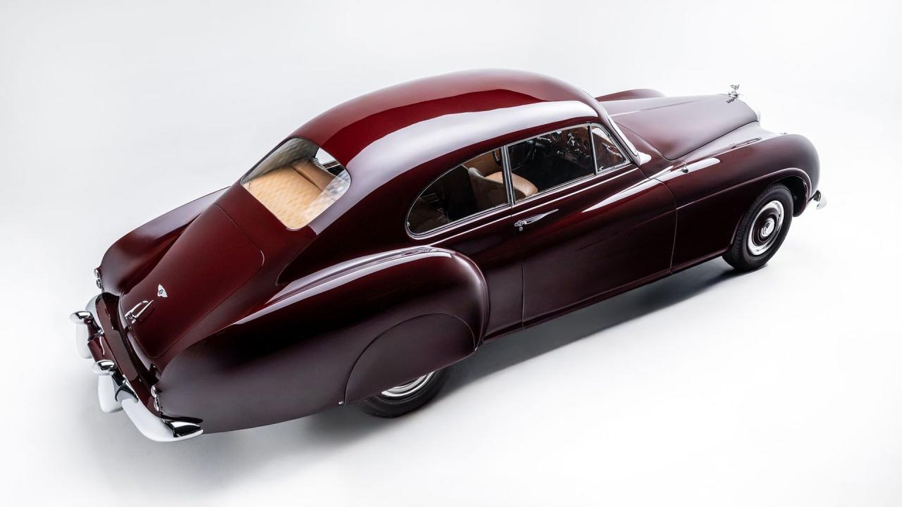 1953 Bentley R-Type H.J. Mulliner Continental Fastback