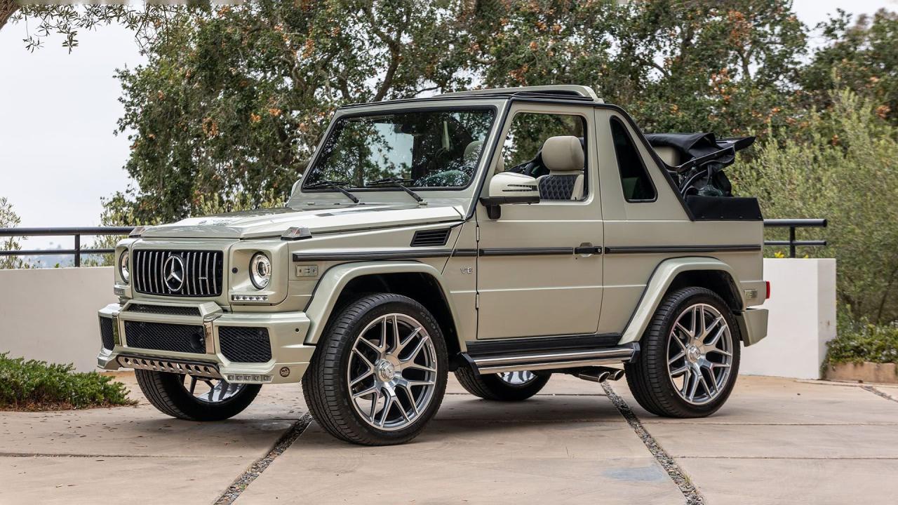 2004 Mercedes - Benz G 500 Cabriolet designo