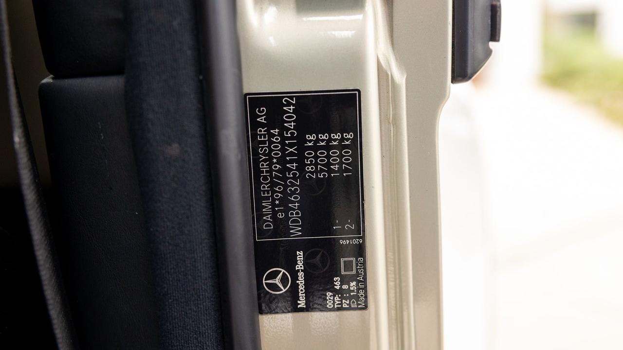 2004 Mercedes - Benz G 500 Cabriolet designo