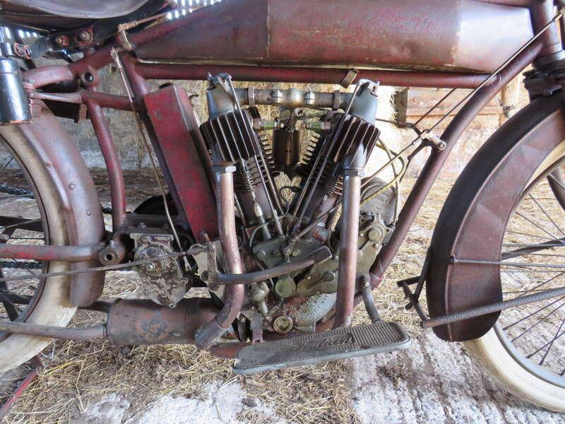 1913 INDIAN HEDSTROM TWO-SPEED REGULAR 7HP