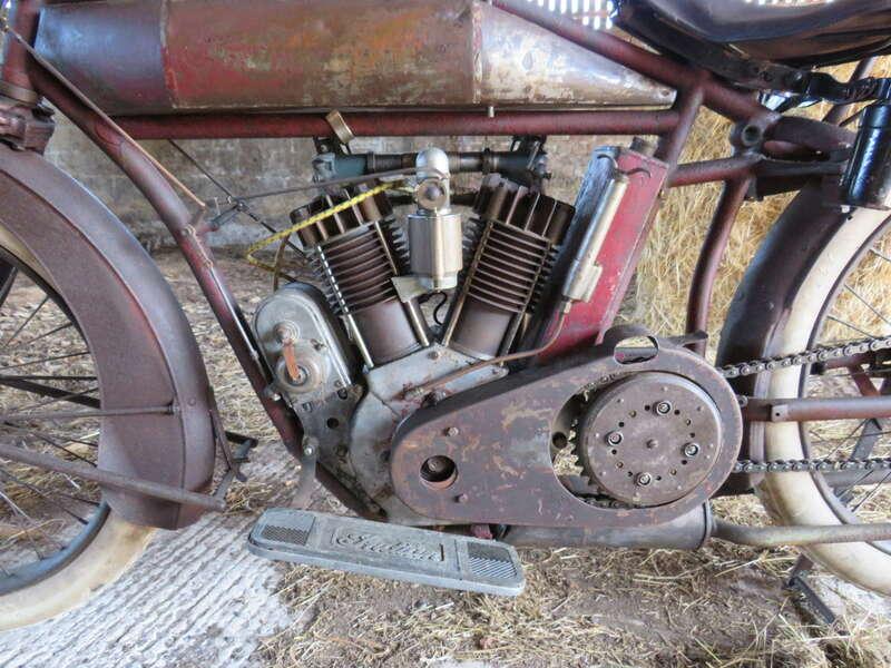 1913 INDIAN HEDSTROM TWO-SPEED REGULAR 7HP