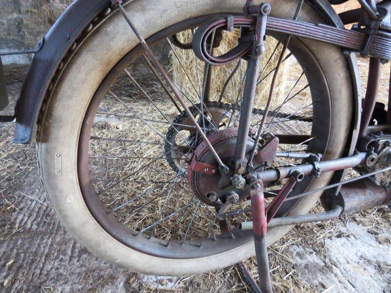 1913 INDIAN HEDSTROM TWO-SPEED REGULAR 7HP