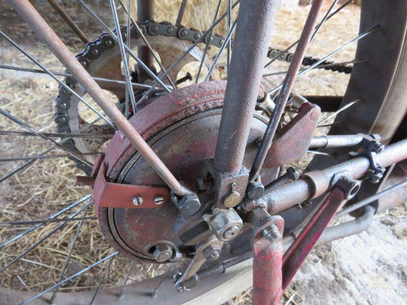 1913 INDIAN HEDSTROM TWO-SPEED REGULAR 7HP