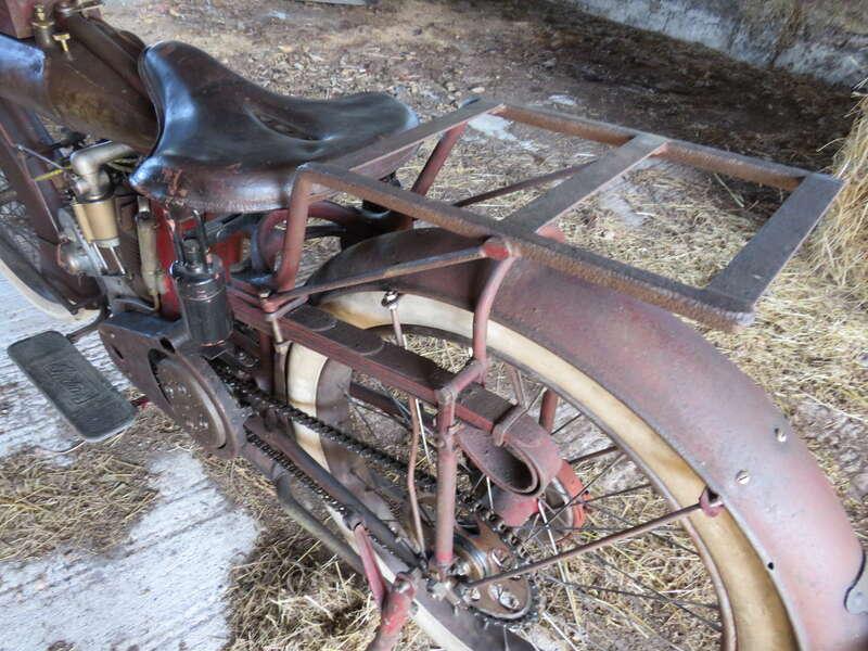 1913 INDIAN HEDSTROM TWO-SPEED REGULAR 7HP
