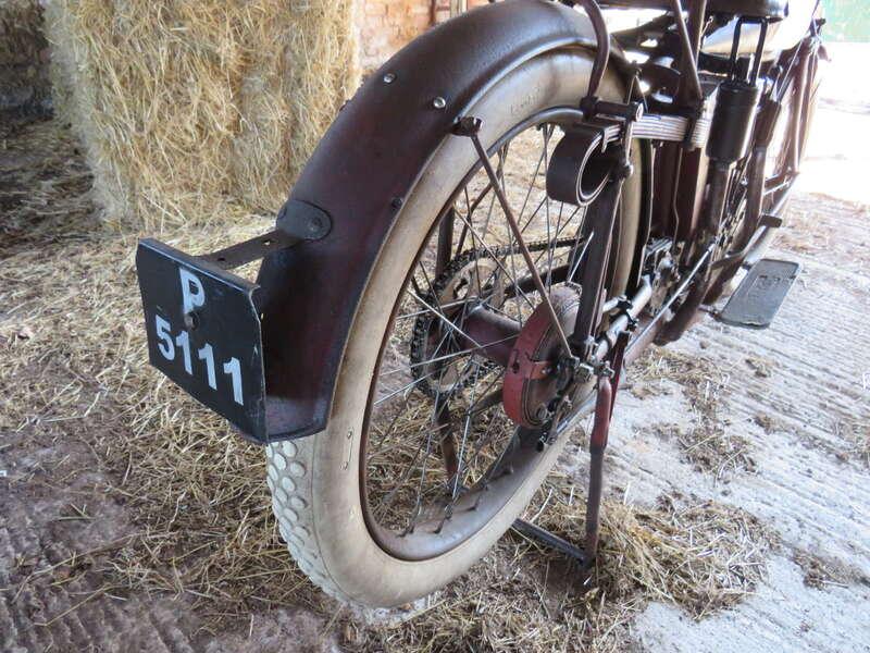 1913 INDIAN HEDSTROM TWO-SPEED REGULAR 7HP