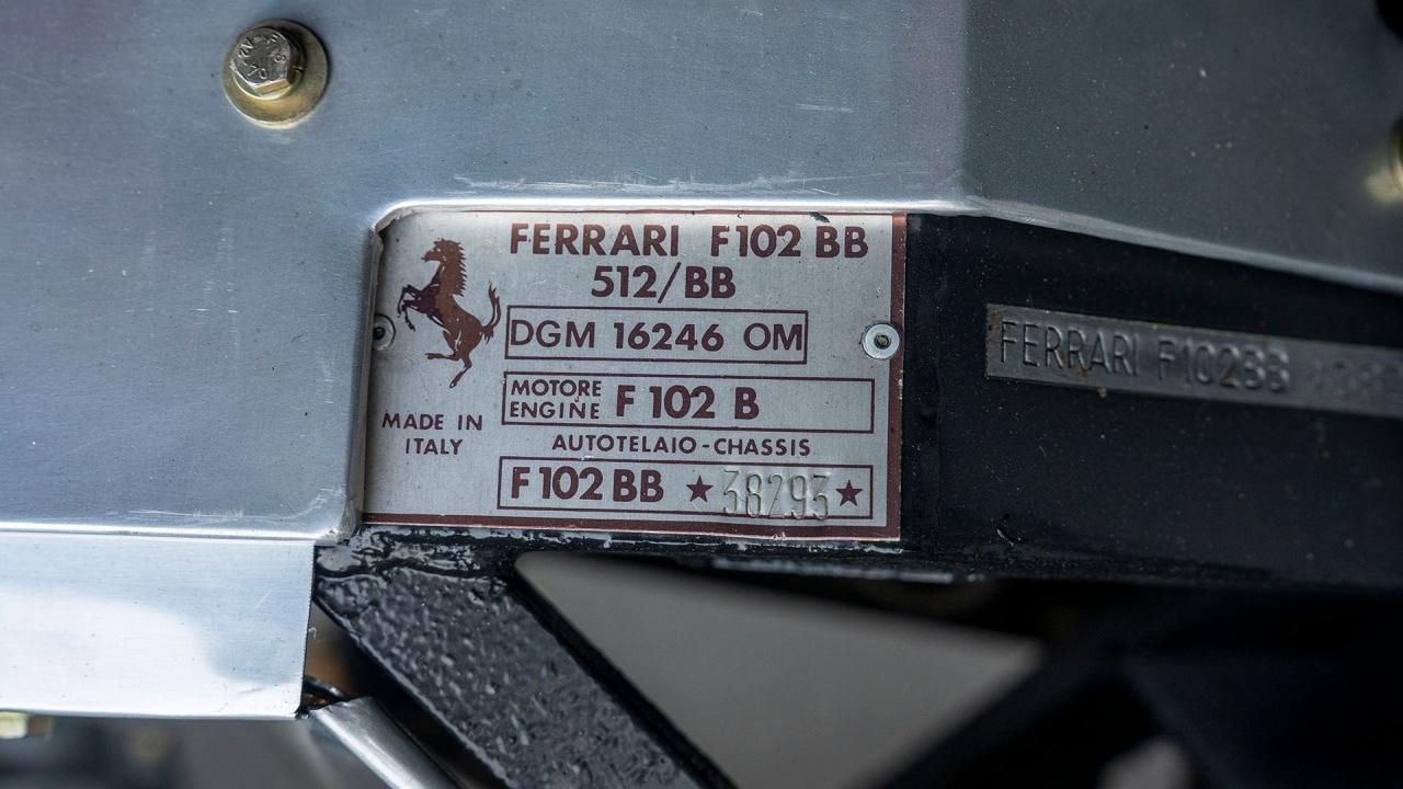 1981 Ferrari 512 BB