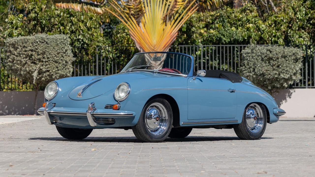 1961 Porsche 356 B 1600 D'Ieteren Roadster