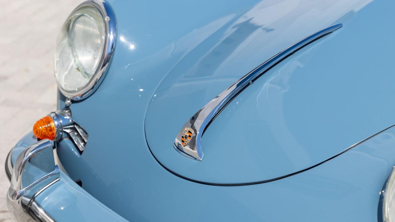 1961 Porsche 356 B 1600 D'Ieteren Roadster
