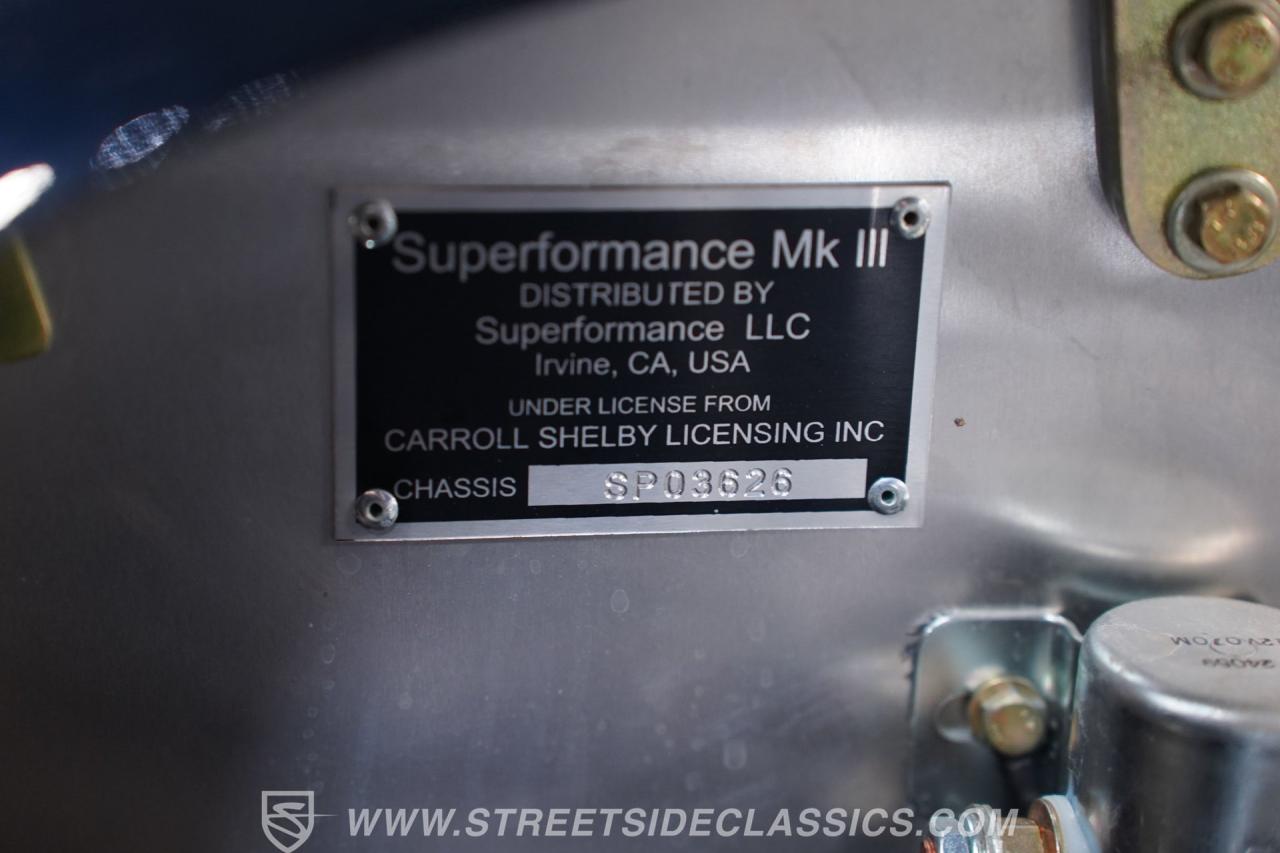 1965 Shelby Cobra Superformance MKIII