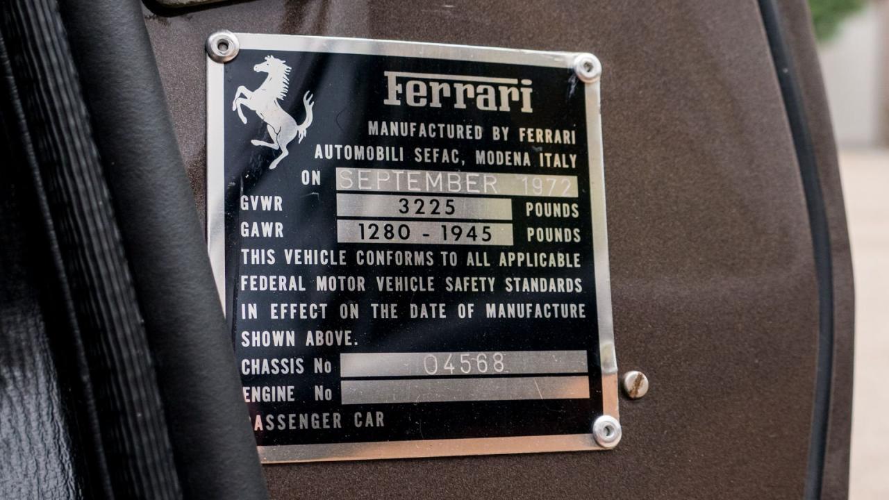 1973 Ferrari Dino 246 GTS
