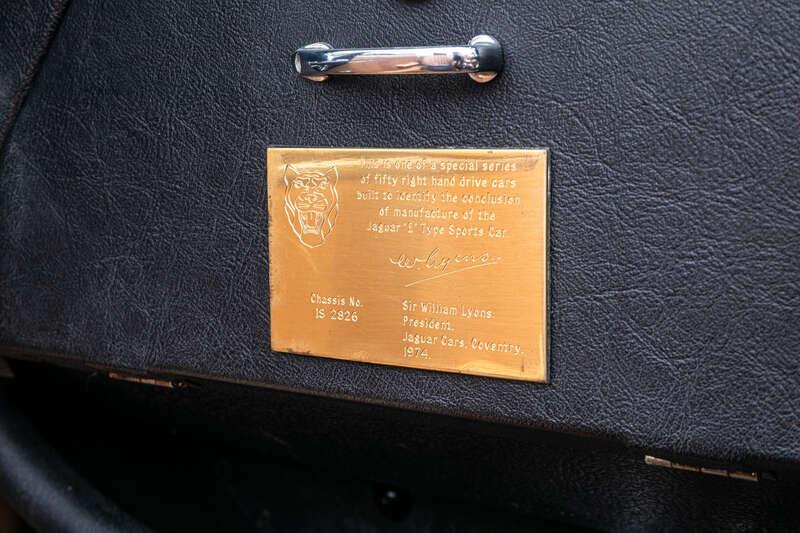 1974 Jaguar E TYPE S3