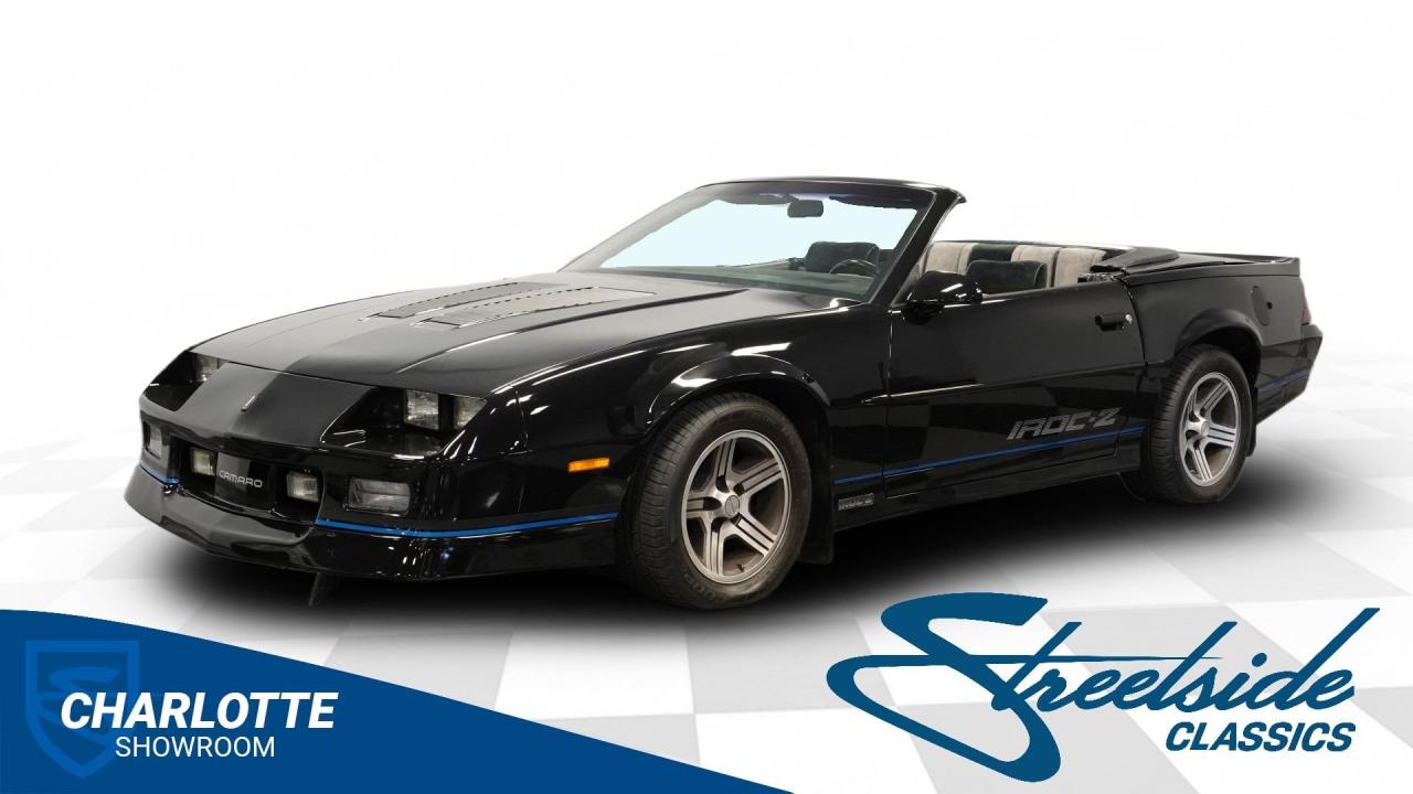 1988 Chevrolet Camaro IROC-Z Convertible