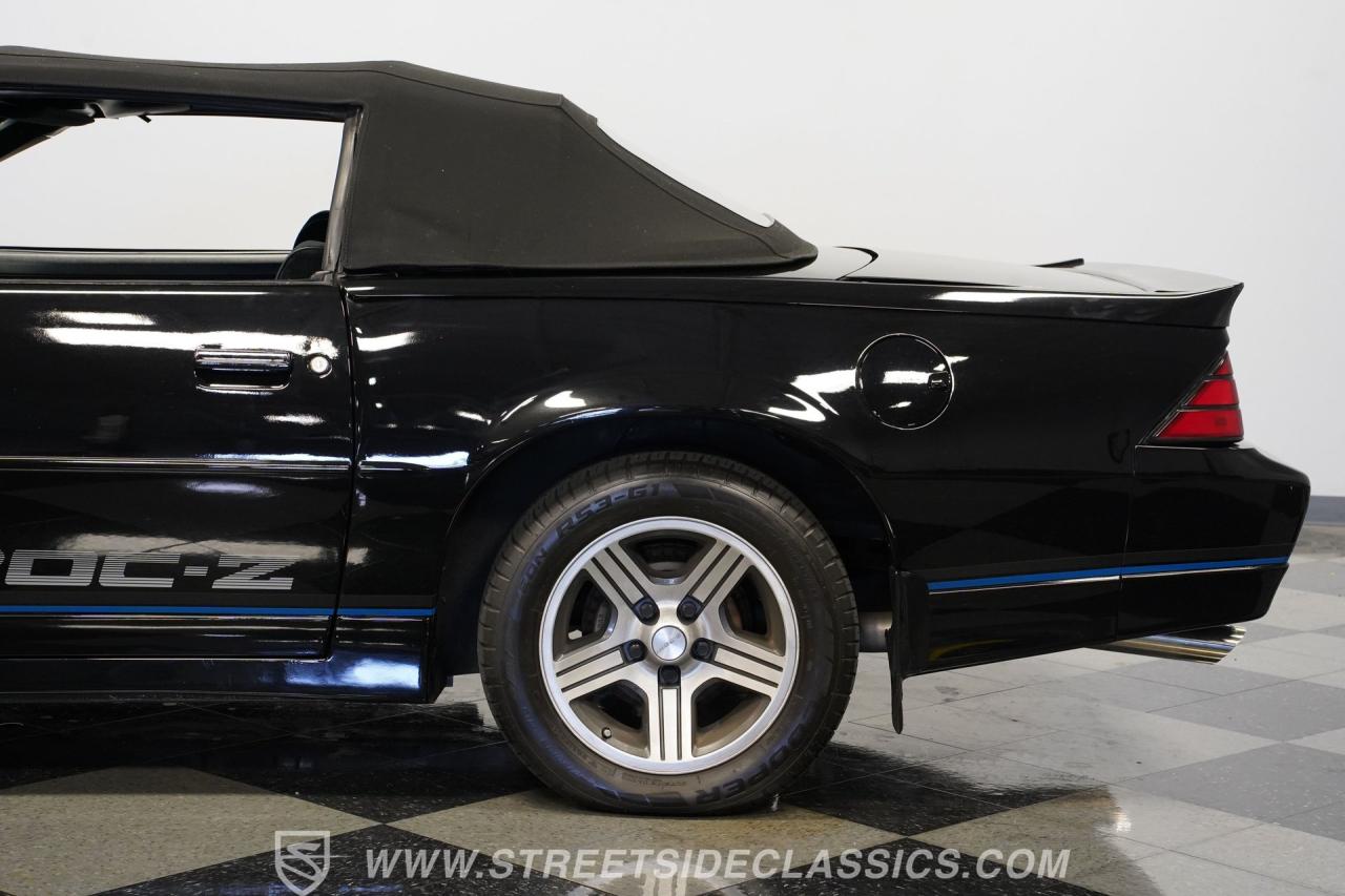 1988 Chevrolet Camaro IROC-Z Convertible