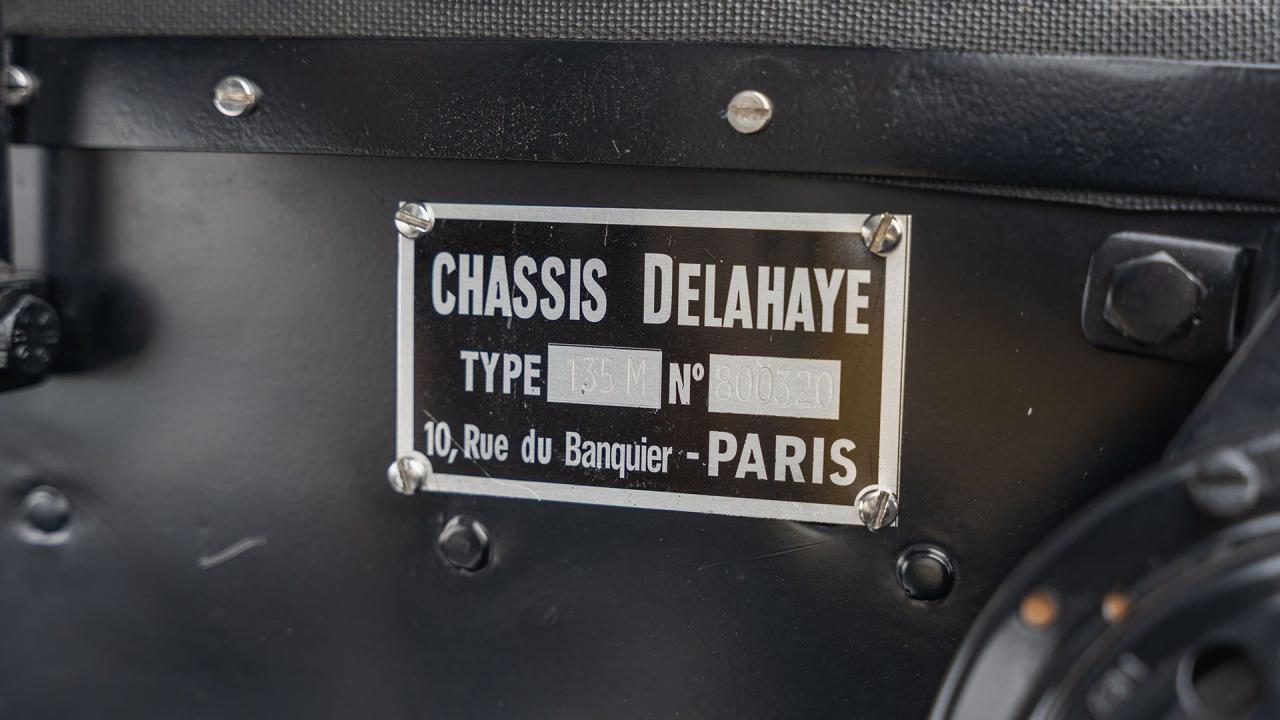 1946 Delahaye 135 M Cabriolet by Graber
