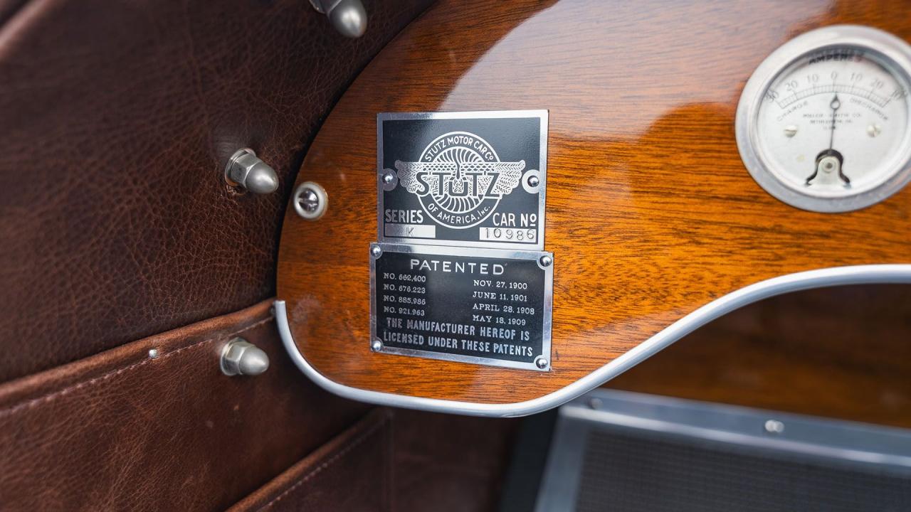 1922 Stutz Series K DH Bearcat