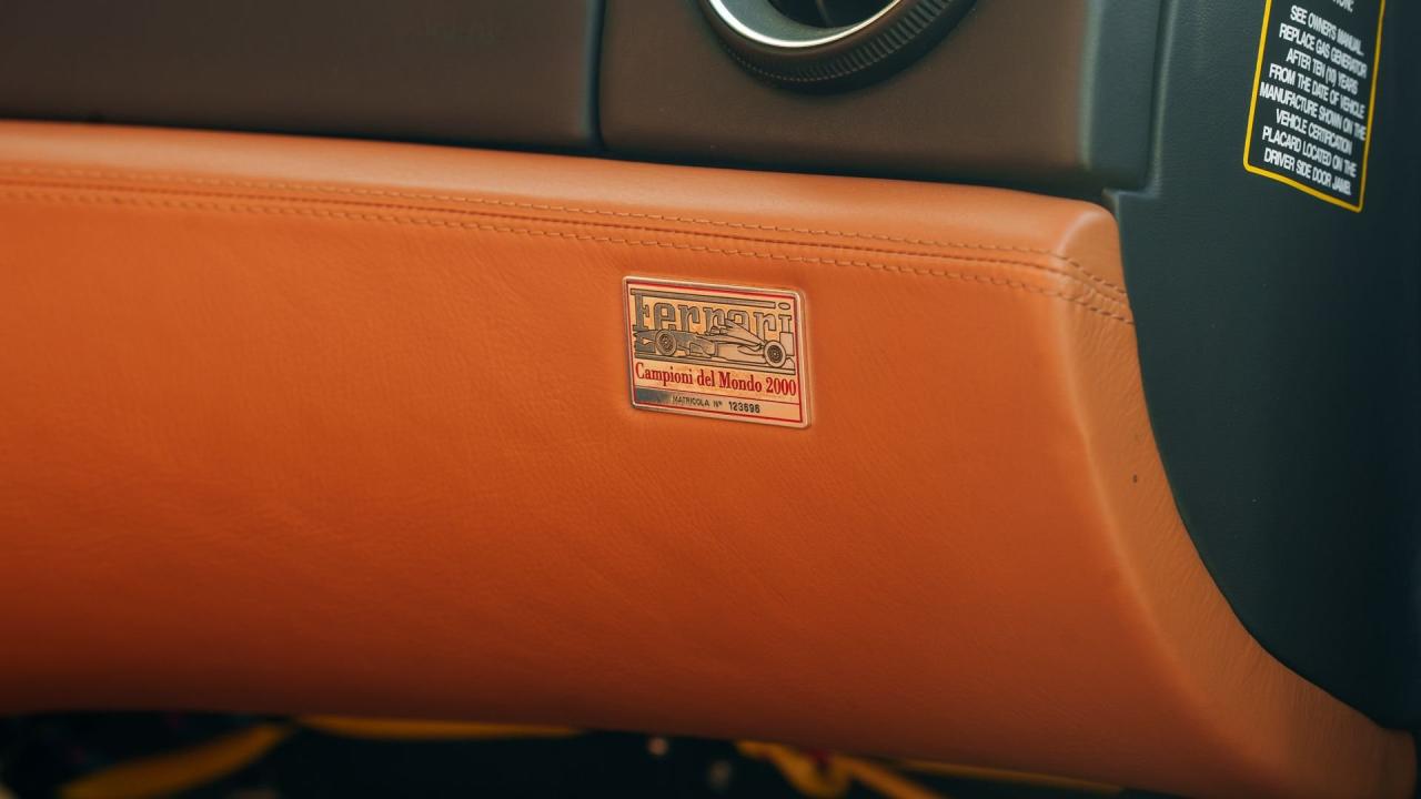 2001 Ferrari 550 Barchetta Pininfarina