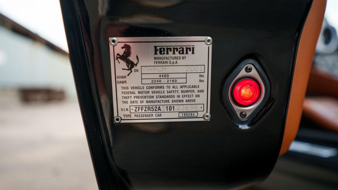 2001 Ferrari 550 Barchetta Pininfarina