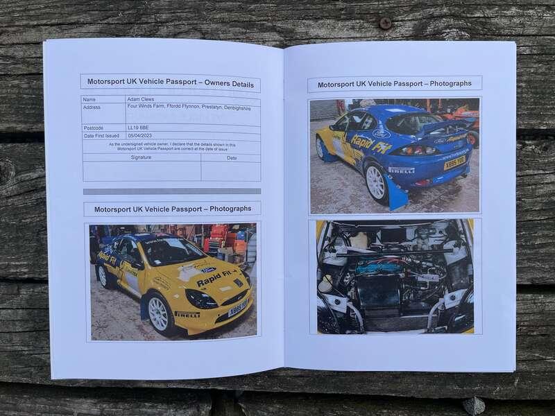 2001 Ford PUMA S1600 'WORKS' RALLY CAR
