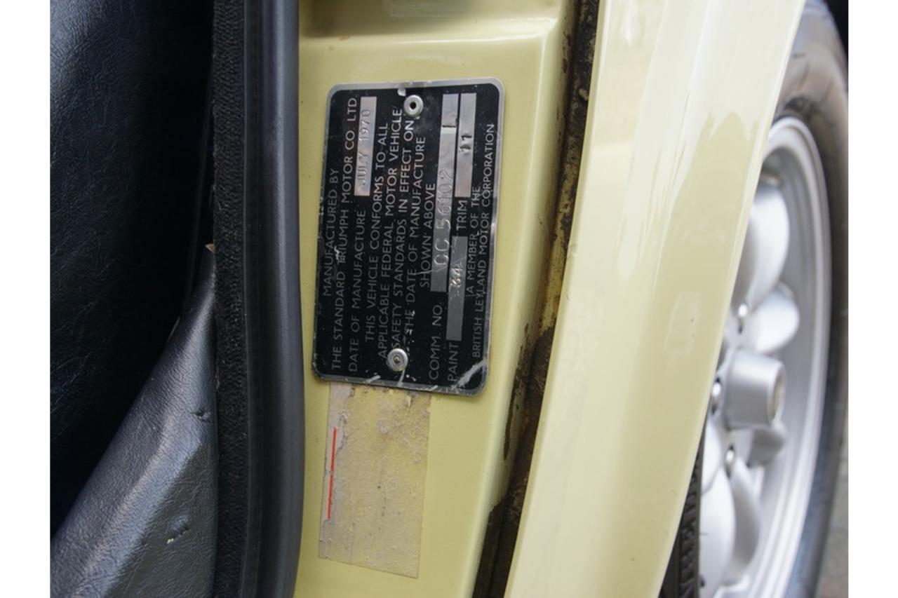 1971 Triumph TR6 Overdrive &ldquo;Most original&rdquo;