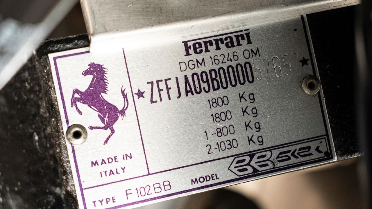 1984 Ferrari 512 BBi