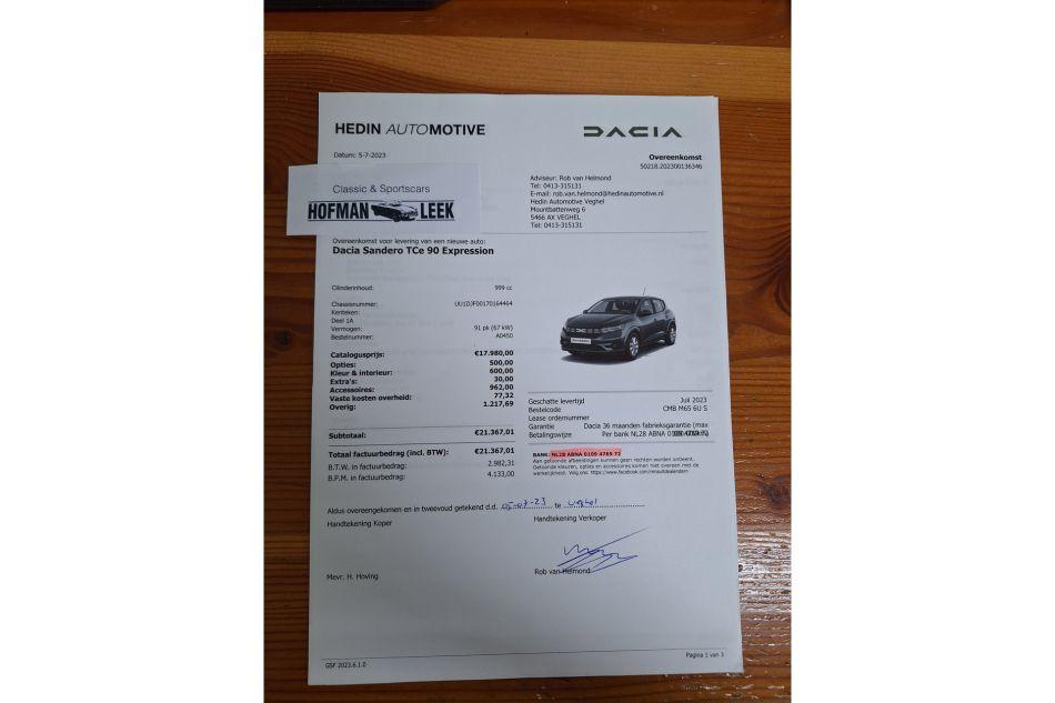 2023 Dacia Sandero