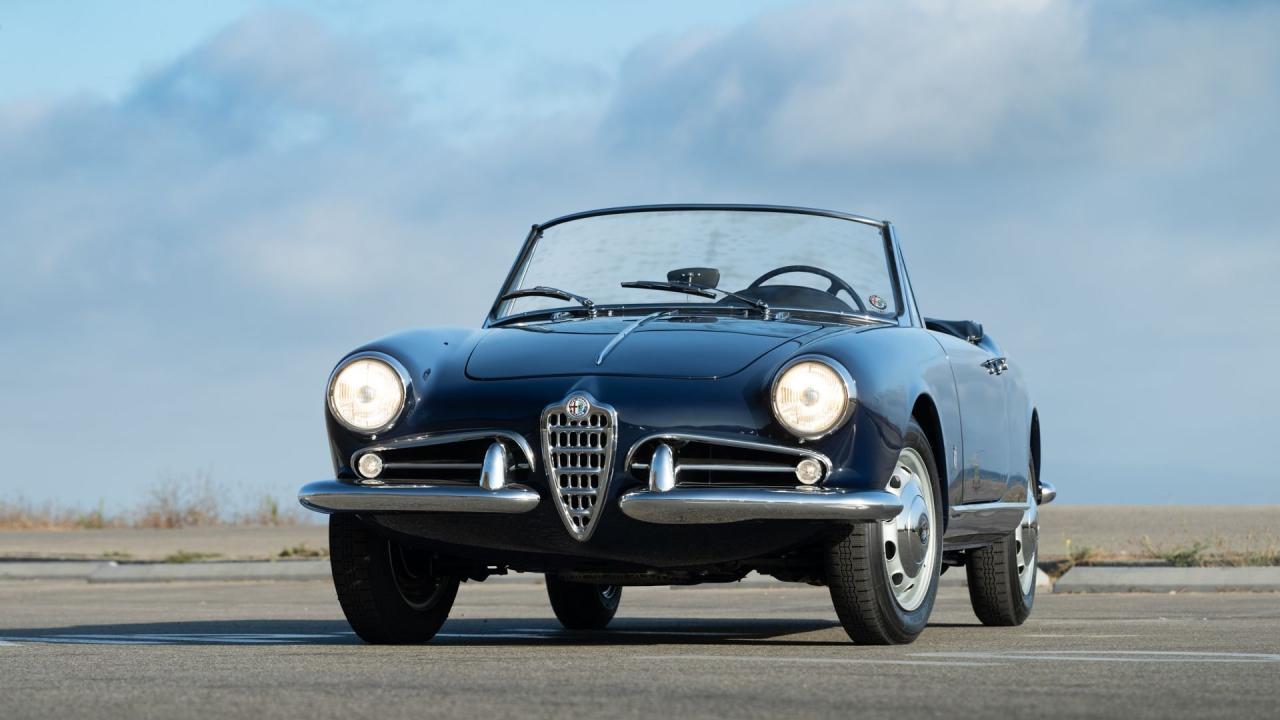 1961 Alfa Romeo Giulietta Spider Veloce