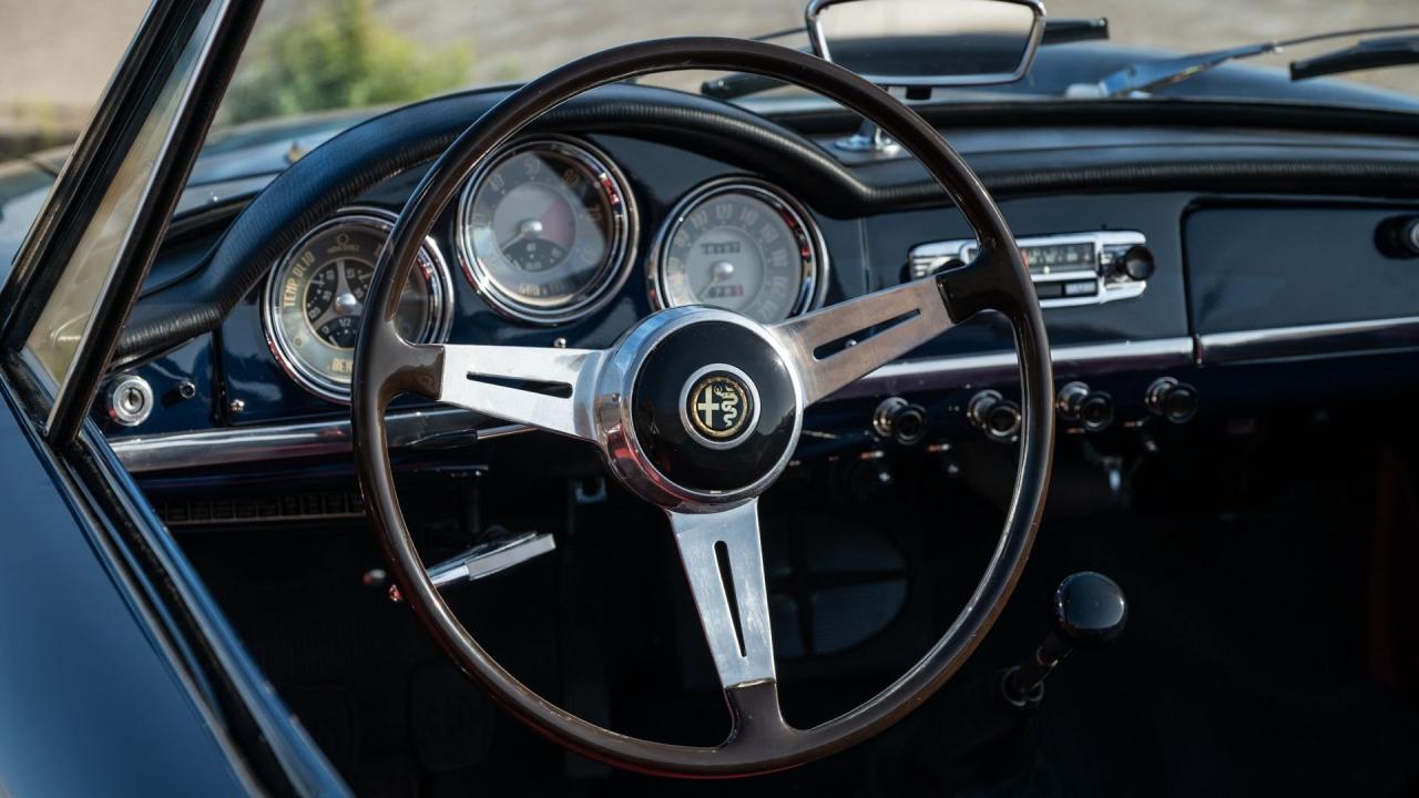 1961 Alfa Romeo Giulietta Spider Veloce