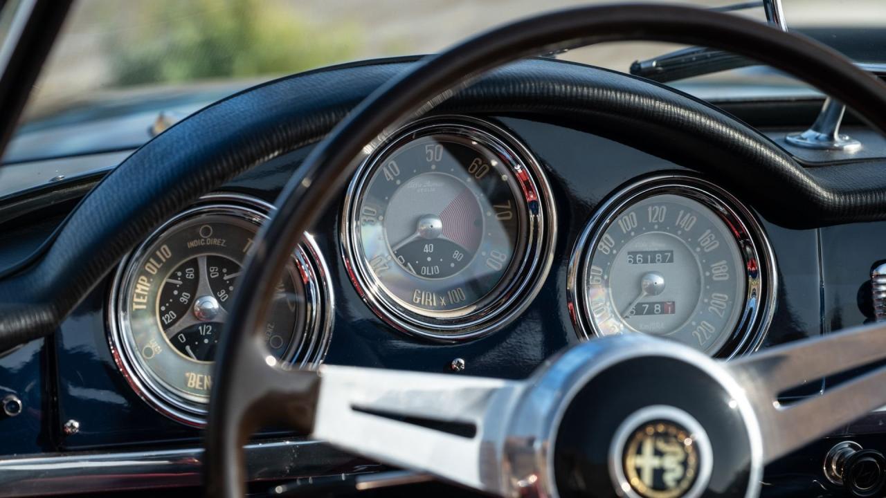 1961 Alfa Romeo Giulietta Spider Veloce