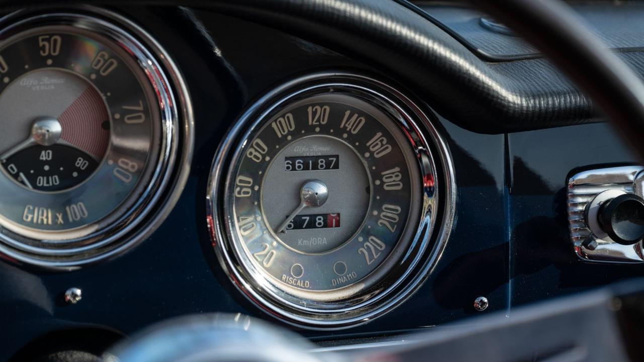 1961 Alfa Romeo Giulietta Spider Veloce