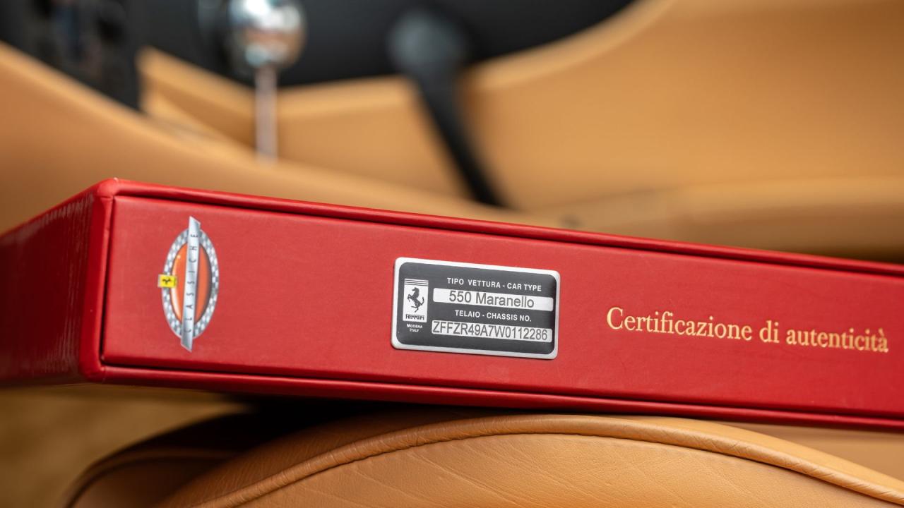 1998 Ferrari 550 Maranello