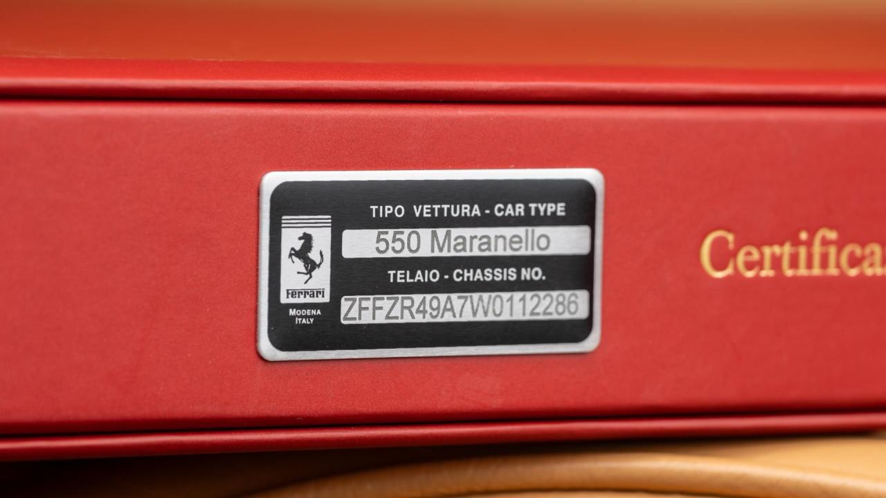 1998 Ferrari 550 Maranello