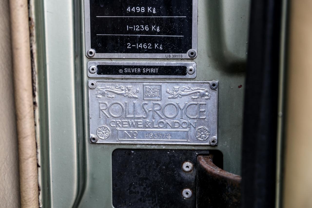 1982 Rolls - Royce Silver Spirit 