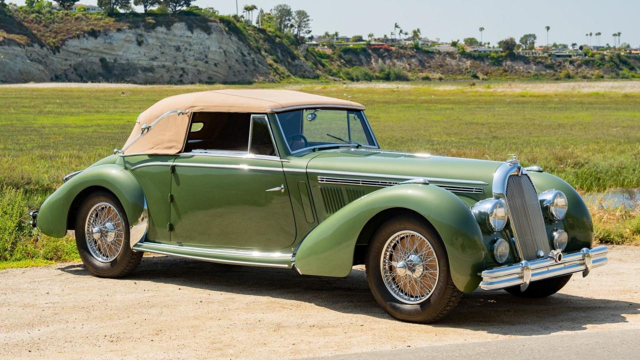 1947 Talbot T26 Record Cabriolet d'Usine