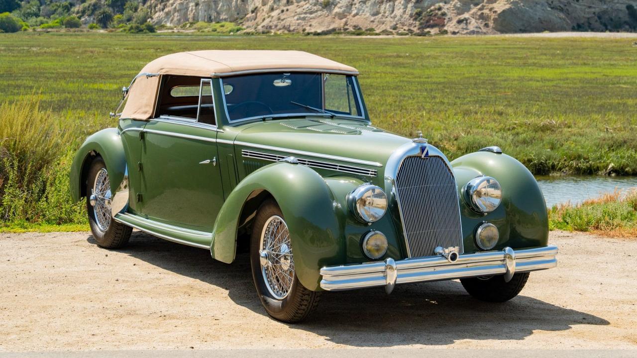 1947 Talbot T26 Record Cabriolet d'Usine