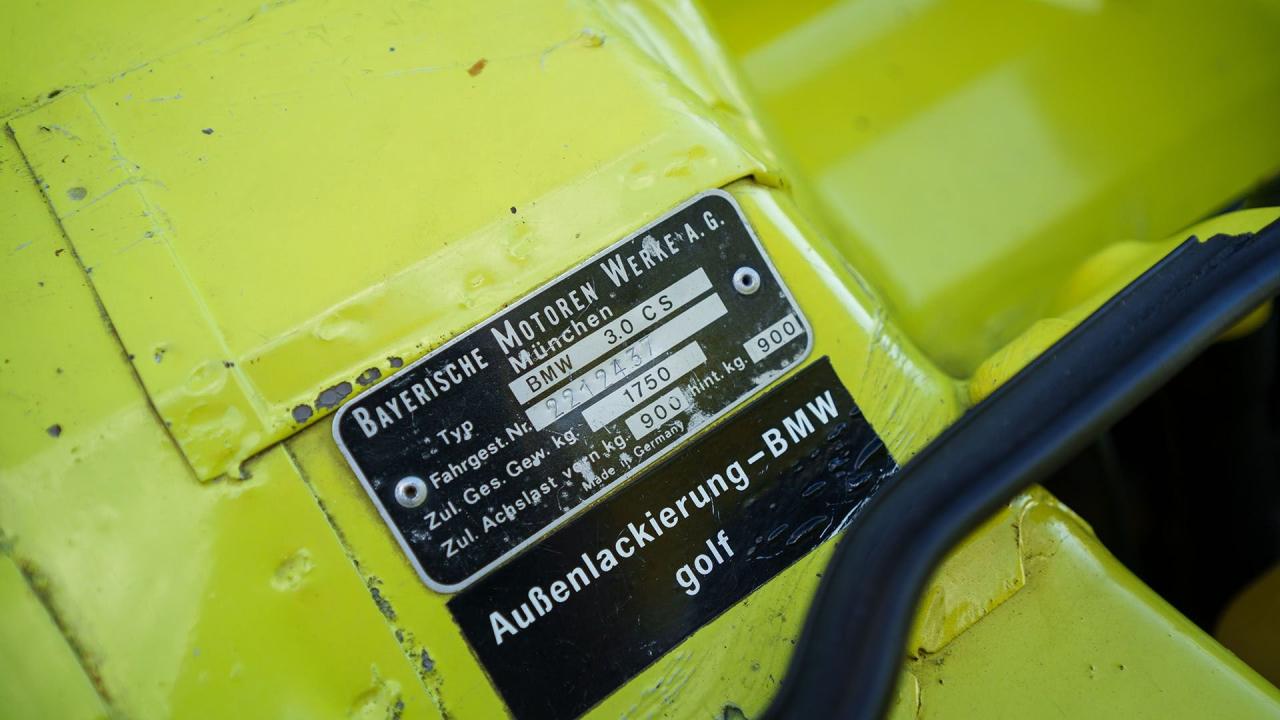 1972 BMW 3.0 CSL