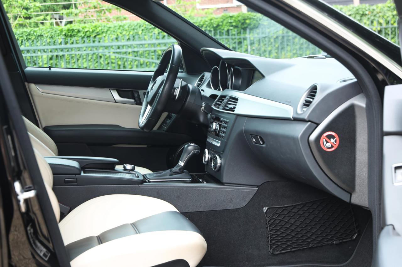 2012 Mercedes - Benz C 63 AMG Designo Porcelain Interior &ldquo;Less than 21.000 kms&rdquo;