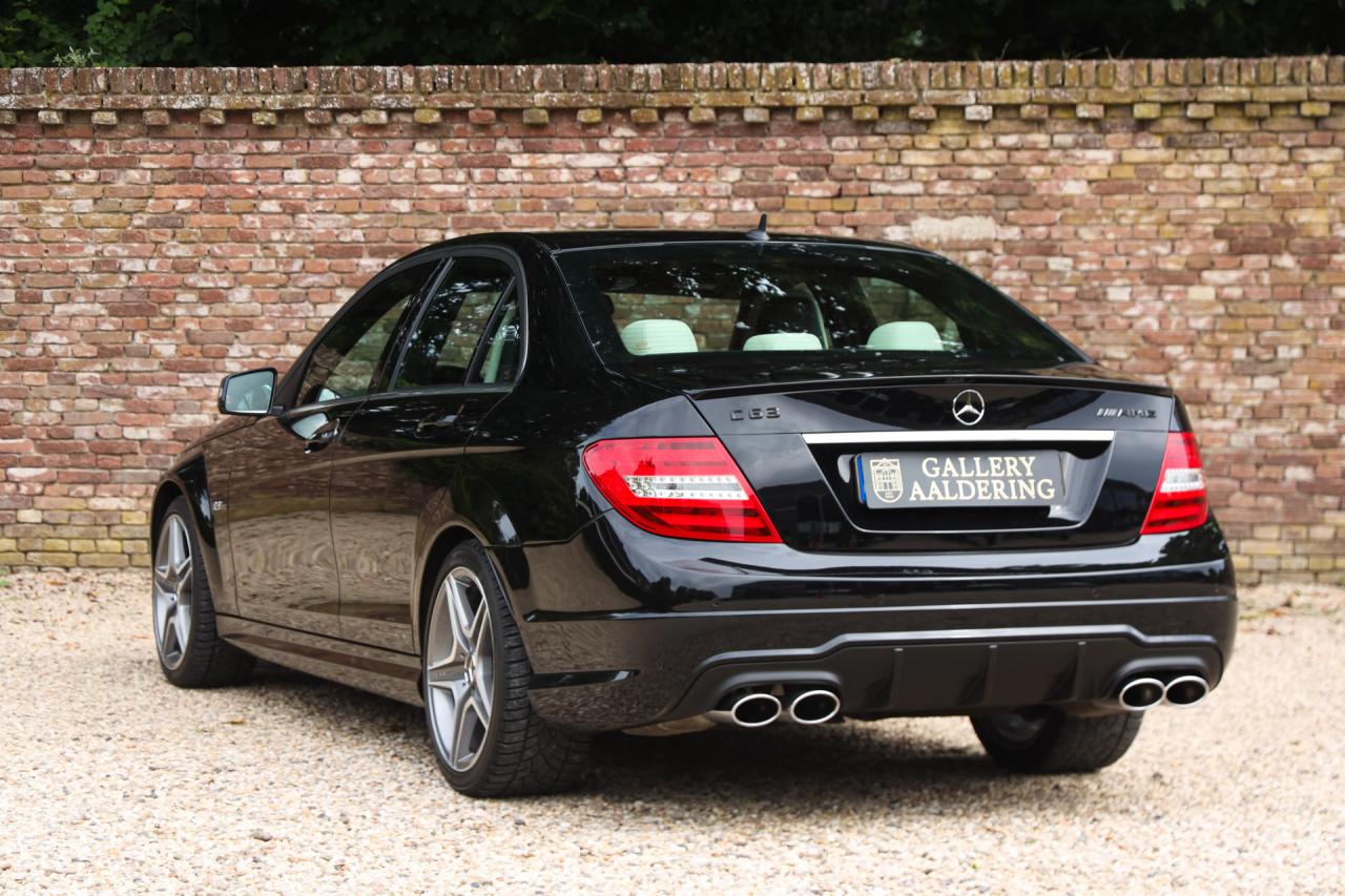 2012 Mercedes - Benz C 63 AMG Designo Porcelain Interior &ldquo;Less than 21.000 kms&rdquo;