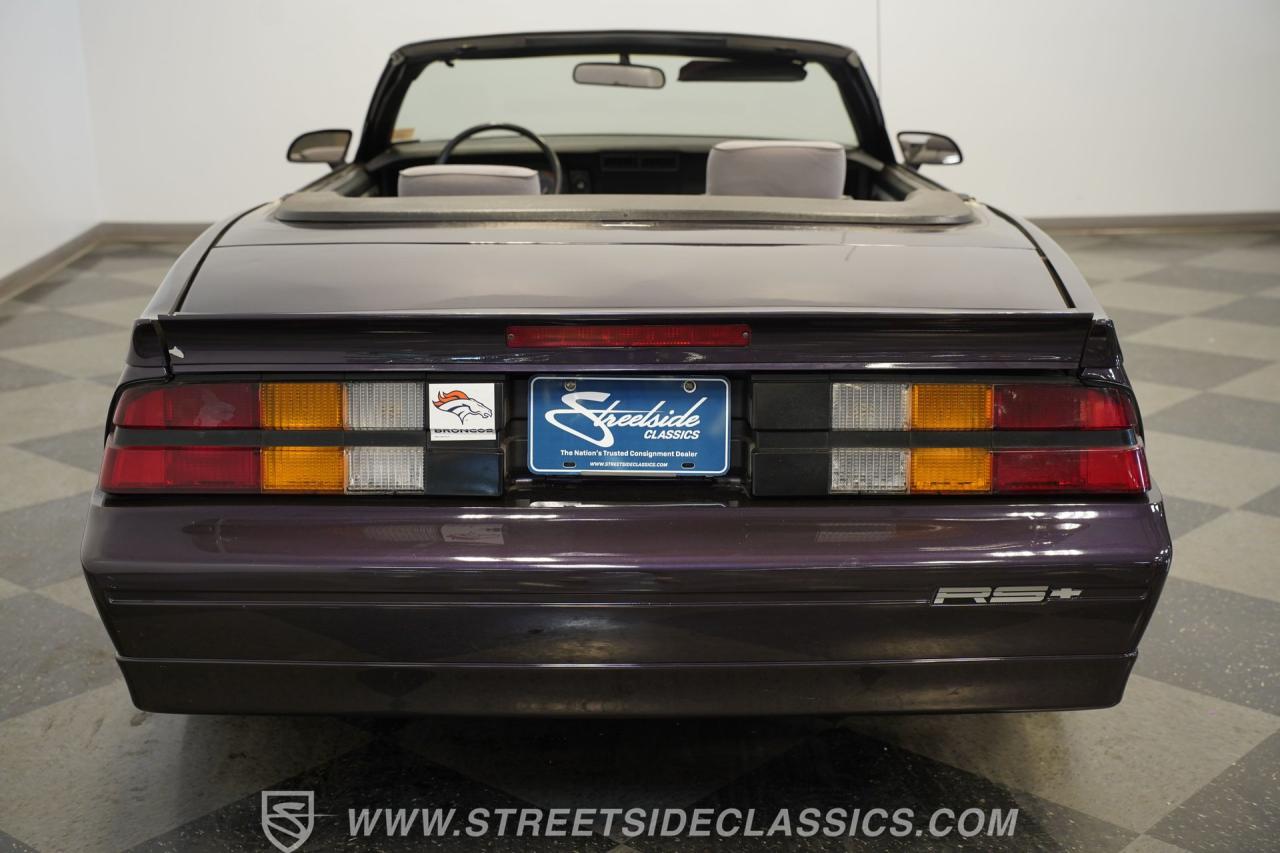 1989 Chevrolet Camaro RS Convertible