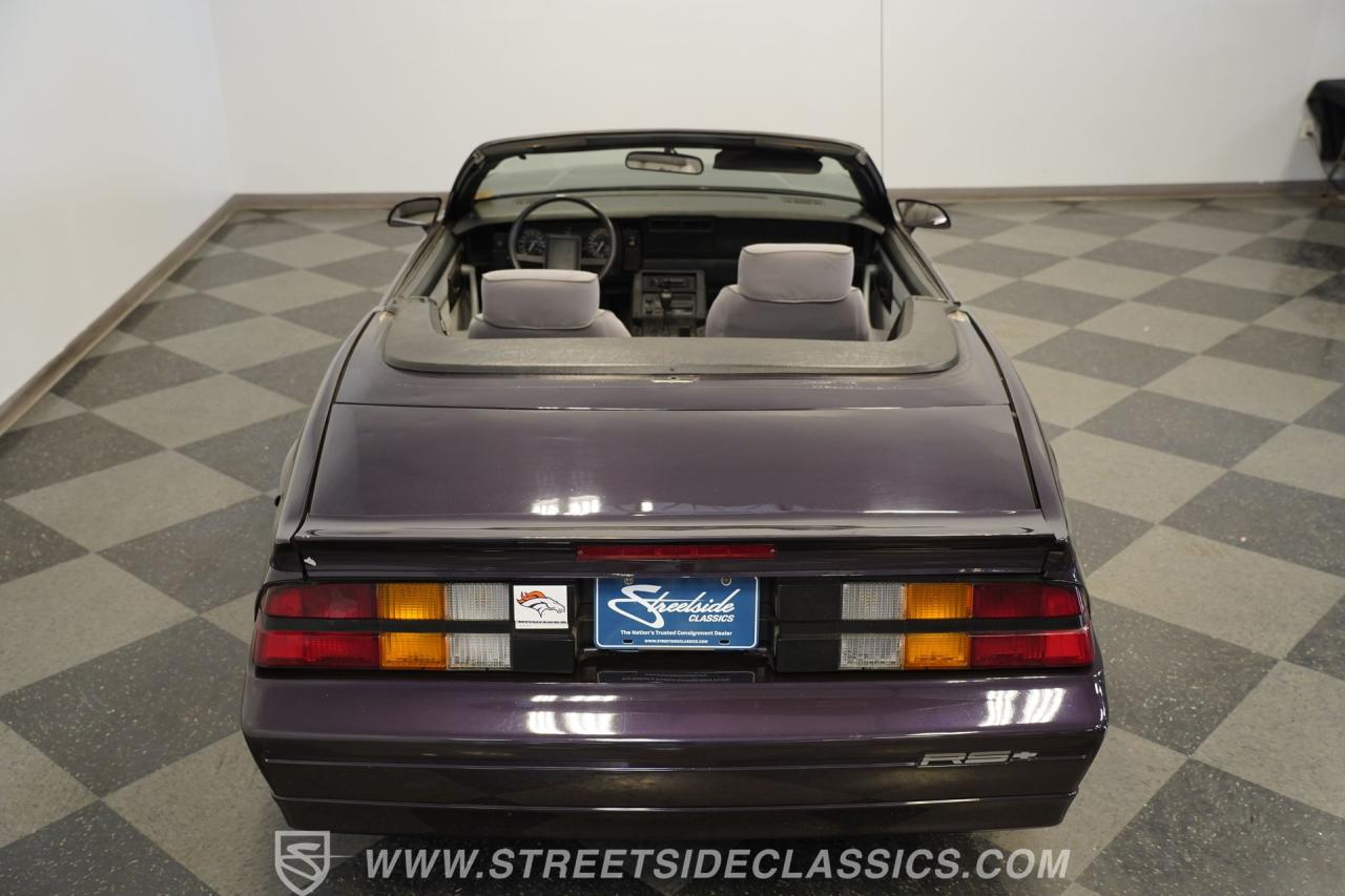 1989 Chevrolet Camaro RS Convertible