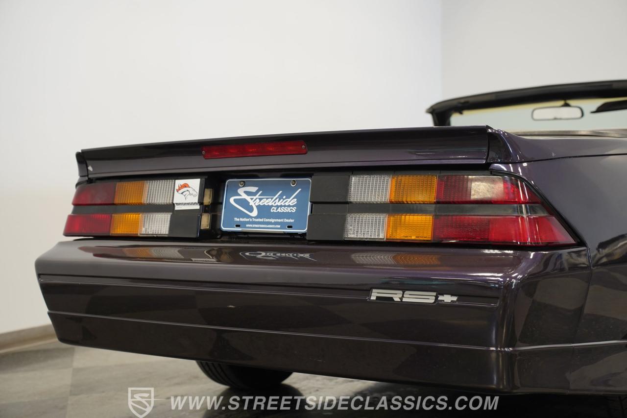 1989 Chevrolet Camaro RS Convertible