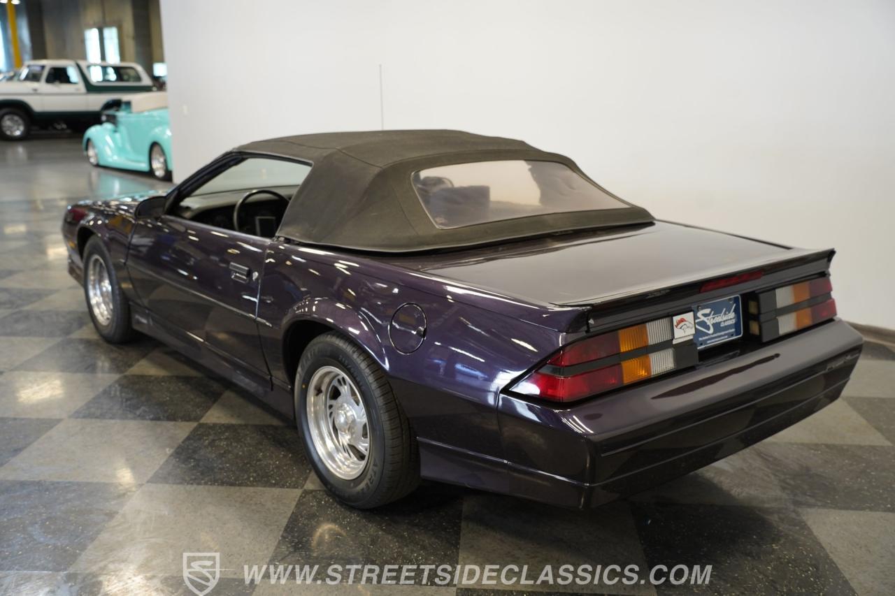1989 Chevrolet Camaro RS Convertible