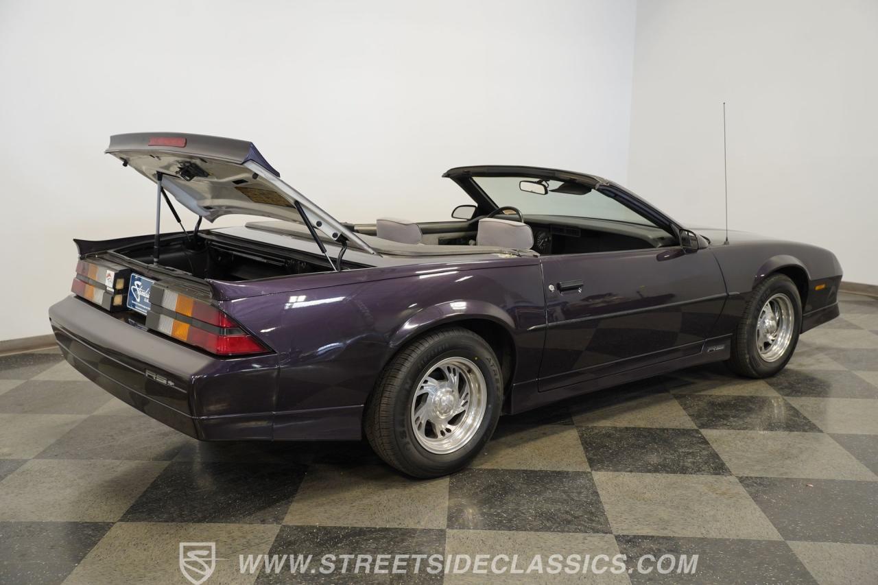 1989 Chevrolet Camaro RS Convertible