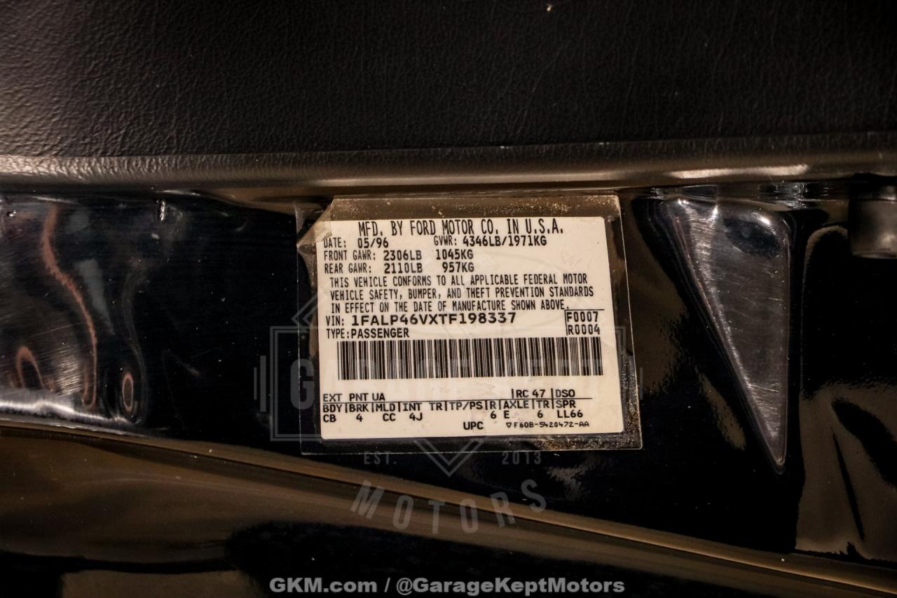 1996 Ford Mustang SVT Cobra