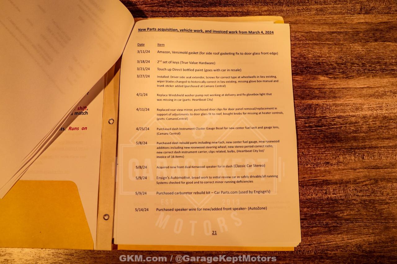 1969 Chevrolet Camaro