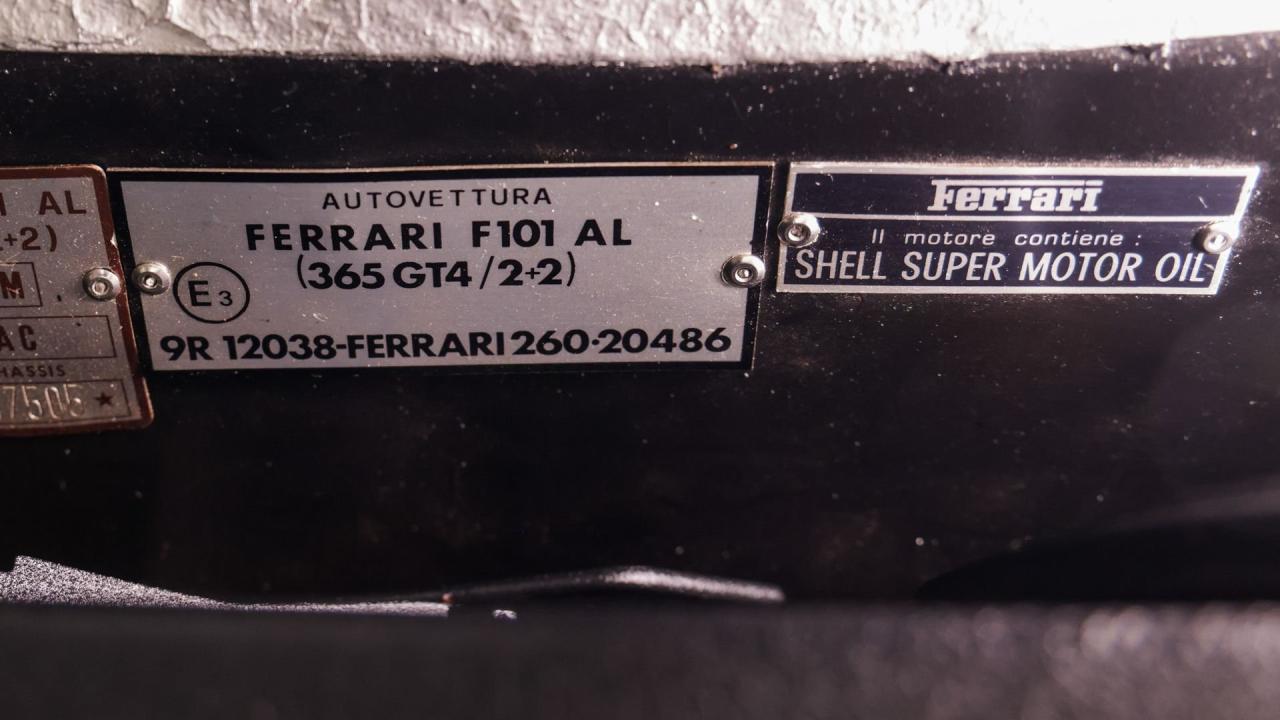 1973 Ferrari 365 GT4 2+2