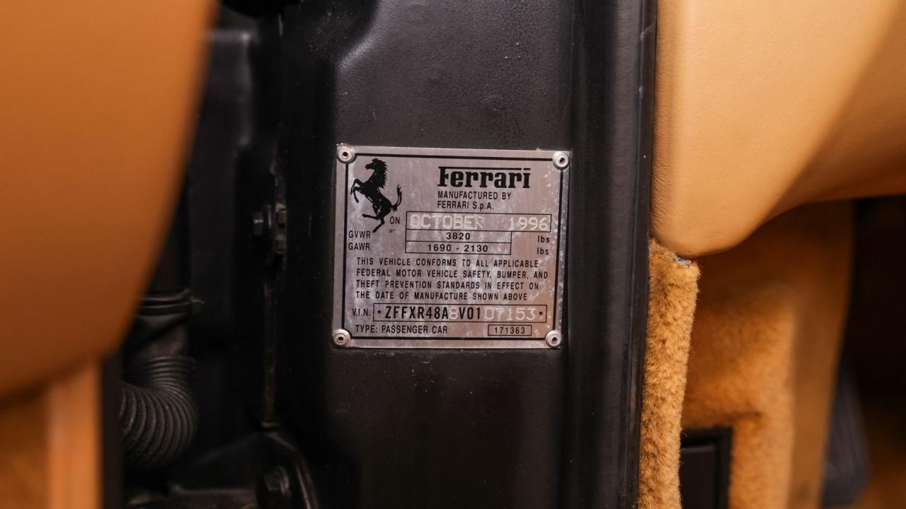 1997 Ferrari F355 Spider